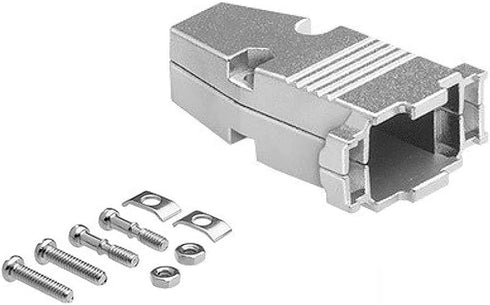 CompuCablePlusUSA.com Best High Density DB15 Male Solder Cup Connector Complete DIY Kit Includes High Density Solder Cup Connector, Metal Hood, Gr...