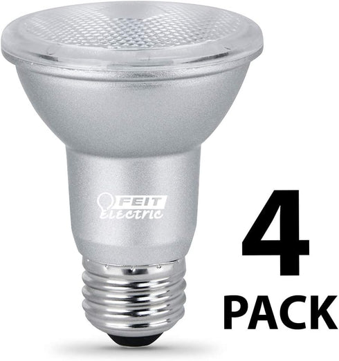 Feit Electric PAR20 LED Bulbs, 50W Equivalent, Dimmable Spotlight Bulbs, 5000k Daylight, E26 Base, 90 CRI, 450 Lumens, 22-Year Lifetime, PAR20 Flo...
