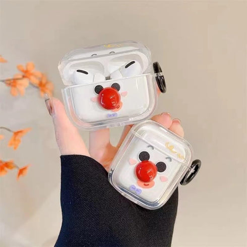 Compatible with Airpods 3rd Generation Case with Cleaning Kit, Cute Funny 3D Cartoon Soft Shockproof Airpod Protective Case Cover Women Girl with ...