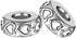 GW 2PCS Charm Stopper Sterling Silver 925 with Bead Charms Spacers for Bracelets DIY Jewelry Gifts for Women (Silver-Heart)...