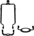Lamp-Shade Harp Holder Adjustable Support - Tall 7 8 9 10 inch and 3/8 inch Standard Saddle E14 E26 E27 Light Base UNO Fitter Adapter Converter Fi...