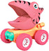Dinosaur toy,press & go car toy dinosaur push and go toy for 2 3 4 5 year old boys girls Party birthday gift car toy(Wheel color random)...