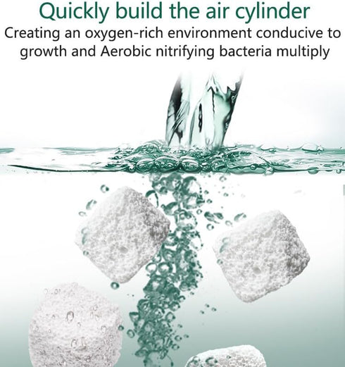 Ceramic Filter Media Bio Filter, 1L Aquarium Filter Media Ceramic Block, for Sump Tank, Pond, Aquarium Fish Tank...
