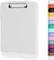 Clipboard with Storage, 8.5x11" Storage Clipboards with Pen Holder and A4 Legal Paper Folder, Heavy Duty Plastic, Folio & Side-Opening, Low Profil...