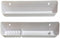 Bueyfolt 11" Kitchen Sink Front Tip-Out Accessory Trays with Mounting Screws, White, 2 Pack (Conventional Open Tray and Accessory Tray with Ring H...