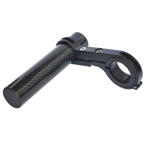 UPANBIKE Bike Handlebar Extender Extension Carbon Fiber Bracket Aluminum Alloy Clamp for Bicycle Speedometer Headlight Light Lamp Holder (Black,10...