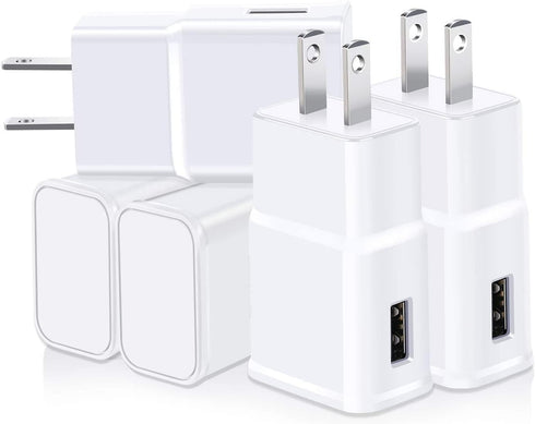 5 Pack Type C Charger Fast Charging Block, Bulk Pack USB Wall Phone Charger Adapter Compatible with Samsung Galaxy S21/S20/S10/S10e/S10 Plus/S9/S9...