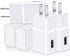 5 Pack Type C Charger Fast Charging Block, Bulk Pack USB Wall Phone Charger Adapter Compatible with Samsung Galaxy S21/S20/S10/S10e/S10 Plus/S9/S9...