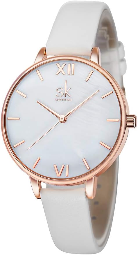 Creative Simplicity Women Watch Genuine Leather Elegant Women Watches Ladies Business Wristwatch...