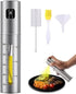 A&J Essentials Oil Sprayer for cooking- 100mL stainless steel, modern, durable, sleek design - Baking, Salad, Grilling, BBQ, Roasting - Oil dispen...