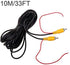 Car RCA Video Extension Cable for Auto Backup Camera Monitor Rear View Parking System with Detection Wire Reverse Trigger Lead for GPS Navigation ...