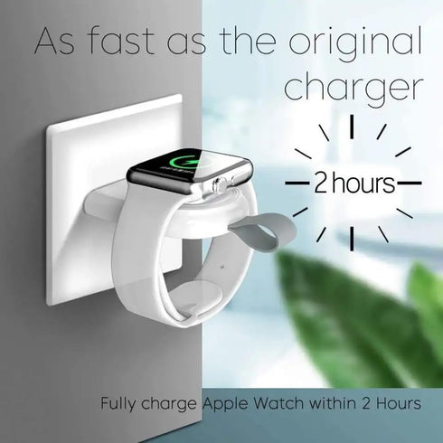 Mini Portable Wireless Keychain Charger for Apple Watch Portable Magnetic Smart Watch Charger Fast Charging Travel Essentials Lightweight Compatib...