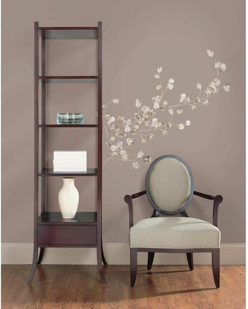 RoomMates RMK1677GM Silver Dollar Branch Peel and Stick Giant Wall Decal...