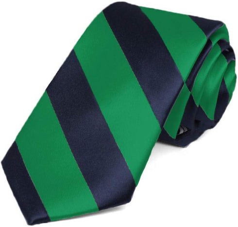 tiemart Striped Slim Tie, 2.5" Width...