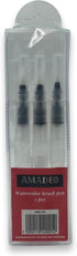 Amadeo Watercolor Brush Pen - 3 Pcs...