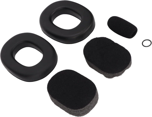 Aviation Pilot Headphones Ear Pads, Replacement Noise Reduction Protective Headset Earmuffs, for David Clark, for Avcomm, for Pilot USA, Soft Sili...