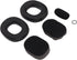 Aviation Pilot Headphones Ear Pads, Replacement Noise Reduction Protective Headset Earmuffs, for David Clark, for Avcomm, for Pilot USA, Soft Sili...