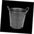 Food Container Small Containers Black Metal Ice Container for Bar Basket Mini Tinplate Bucket Portable Ice Bucket French Fry Bucket Dipping Sauce ...