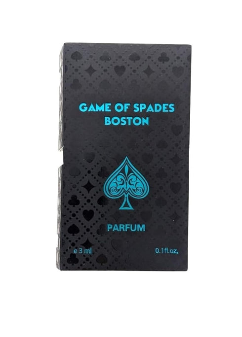 Jo Milano Game Of Spades Boston Vial Parfum Spray for Unisex, 0.10 Ounce/3ml...