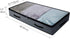 AMJ Foldable Underbed Bags - Pack of 2, Transparent Zip Lid Under Bed Storage Bags for Bedroom Wardrobe, Washable, Dark Gray...