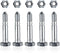 53200500 Shear Pins with Nuts (1-9/16" x 1/4") Compatible with Ariens AM123342, 532005, 53200500, 510016, 51001600, Fits ST624E, ST520E, ST520, ST...