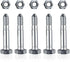 53200500 Shear Pins with Nuts (1-9/16" x 1/4") Compatible with Ariens AM123342, 532005, 53200500, 510016, 51001600, Fits ST624E, ST520E, ST520, ST...