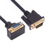 chenyang VGA RGB 3COAX+6C 90 Degree Down Angled Extension Cable for Monitor Projector Computer...