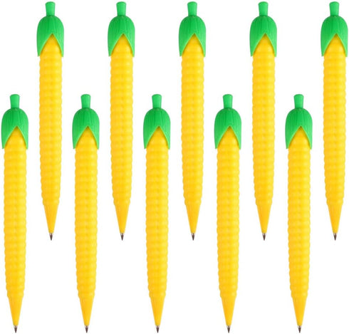10pcs Corn Mechanical Pencil 0.5mm, Corn Pencils Cute Pencil, Creative Mechanical Pencils Bulk for , Students Writing Drawing Sketch...