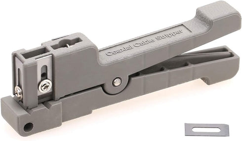 Fiber Optic Tool Cable Stripper 45-162 Buffer Tube Coaxial Cable Stripper Coax Stripping Hand Tool...