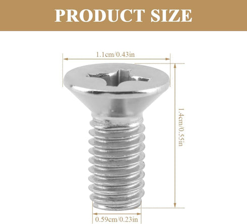 12Pcs Rotor Screws,Rotor Screws For Brake Discs,93600-06014-0H Stainless Steel Brake Disc Rotor Screws,Screw Rotor Brake Disc Retaining,Retaining ...