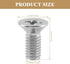 12Pcs Rotor Screws,Rotor Screws For Brake Discs,93600-06014-0H Stainless Steel Brake Disc Rotor Screws,Screw Rotor Brake Disc Retaining,Retaining ...