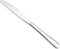 Berglander Dinner Knives Set Of 6, Stainless Steel Shiny Mirror Dinner Knife, Butter Knife Spreader Table Knives Sturdy And Dishwasher Safe...