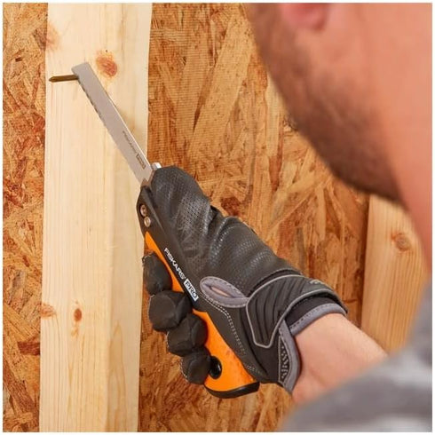 Fiskars Pro POWER TOOTH Compact Utility Hand Saw (6 in blade.)...