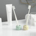 Mini Ceramics Toothbrush Holder Stand for Bathroom Vanity Countertop, Handmade Couple Toothbrush Head Holder, Shaver Holder and Office Pen Holder,...
