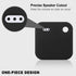 Silicone Case for Tile Mate (2020) & Tile Mate (2018), Soft and Flexible, Scratch/Shock Resistant Cover with Carabiner for Tile Mate Tracker (Blac...