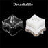 Fish Tank Filter Aquarium Sponge Filter Quiet Small Filter for 1-20 Gallon Aquariums Detachable with Activated Carbon and Air Stone (Air Pump not ...
