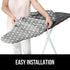 The Original GORILLA GRIP Ironing Board Cover and Pad, Silicone Coating, Thick Scorch Resistant Padding, Heavy Duty Iron Covers Standard Boards, H...