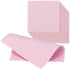 50pcs Jewelry Cleaning Cloth Pink Polishing Cloth for Sterling Silver Gold Platinum Small Polish Cloth 8x8cm...