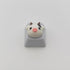Personalized Cute White Keycap Custom 3D Keycap ESC Key OEM R4 Profile Keycap for Mechanical Keyboard MX Switch Lovely Cartoon Keycap (Cartoon Cow...