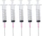 5 Pack Fountain Pen Ink Converter, 5ML/CC Ink Filling Syringe, with Platic Blunt Needle Tip for Fountain Pen...