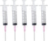 5 Pack Fountain Pen Ink Converter, 5ML/CC Ink Filling Syringe, with Platic Blunt Needle Tip for Fountain Pen...