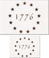Large U.S. Military Logo Stencil(Set of 2) for Painting on Wood, Fabric, Walls, Airbrush + More | Reusable Mylar Template (1776 Flag)...