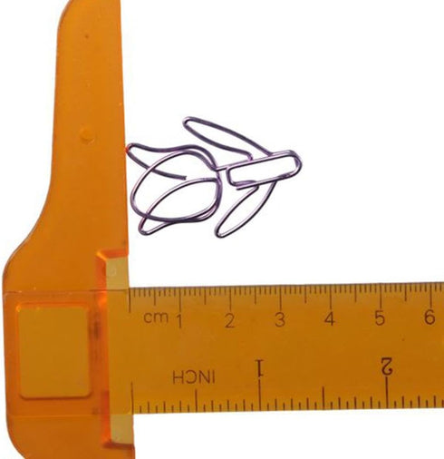 50PCS Tulip Paper Clips,Cute Paper Clips,Flower Shape Paper Clips,Creative Cartoon Office Shape Abnormity Paper Clip...
