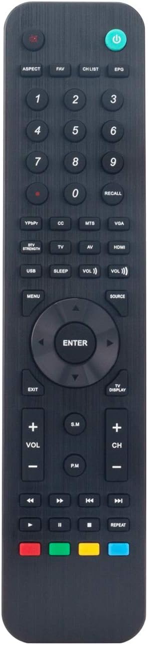 RM-C1240 Replace Remote Control fit for JVC LCD TV LT-19EM74 LT-42EM74 LT-32EM75 LT-43EM75 LT-49EM75 LT-48EM75 LT-55EM75 LT-24EM74 LT-28EM74 LT-29...
