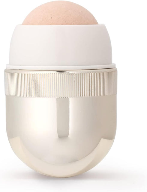 Original K-make up Oil-Absorbing Volcanic Face Roller, Portable and Reusable Facial Skincare Massage Tool, Oil Control On-The-Go (Gold)...