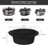 ChefAid Slow Cooker Liners, 100% Silicone Reusable Crock Pot Insert Accessories for 6-8 Oval or Round Quart Slow Cookers, Food Safe & Dishwasher S...