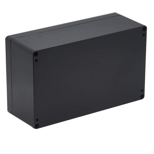 Project Box IP65 Waterproof Dustproof Junction Boxes ABS Plastic DIY Electronic Case, Indoor & Outdoor Electrical Box Power Cord Enclosure Black 7...