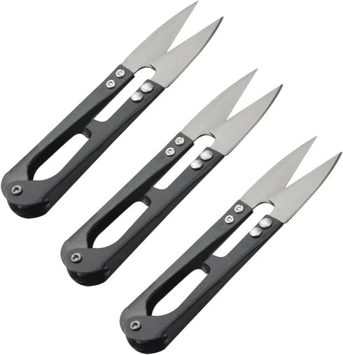 12Pack 4.1Inch Sewing Scissors Yarn Thread Craft Scissors Small Snips Trimming Nipper for Home Office School DIY Projects (Black)...