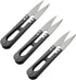 12Pack 4.1Inch Sewing Scissors Yarn Thread Craft Scissors Small Snips Trimming Nipper for Home Office School DIY Projects (Black)...