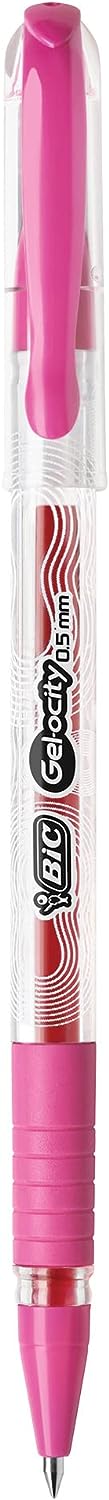 BIC Gel-ocity Smooth Stic Gel Pen, Medium Point (0.7mm), Assorted Colors, 14-Count, Vibrant and Smooth Gel Ink Pens...